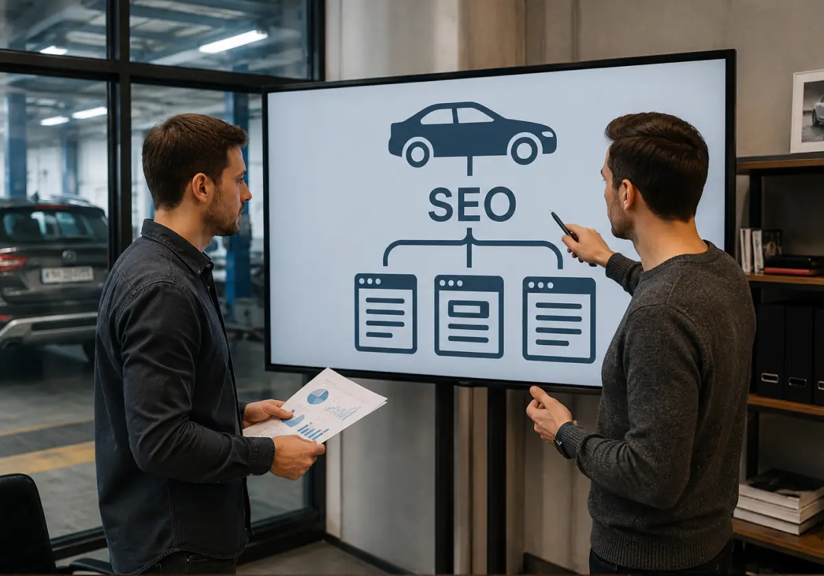 Структура сайта автосервиса для SEO: рост трафика в 7 раз за полгода